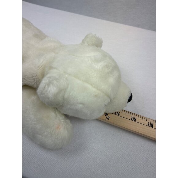 Ty Beanie Buddies Collection 1998 White Polar Bear Plush Toy 14" - Picture 6 of 8